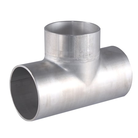 Wayland 3in BUTT-WELD SHORT TEE - UNPOLISHED -316L W67WWW-3-1